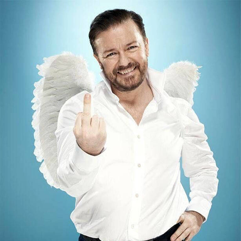 Imagens do ator Ricky Gervais