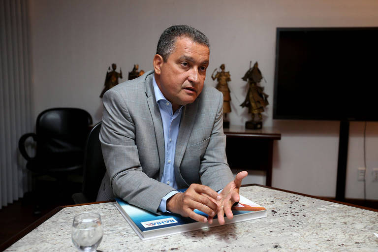 Governador da Bahia, Rui Costa, em entrevista