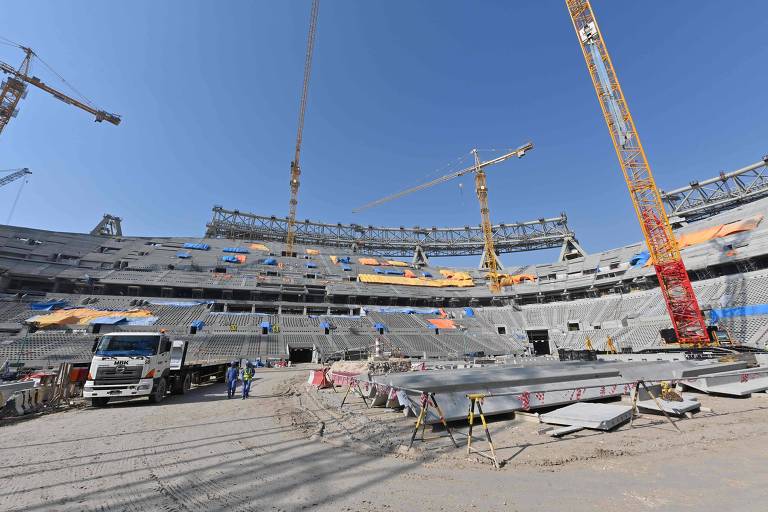 Estádio da final da Copa do Mundo do Catar construído por empresa chinesa