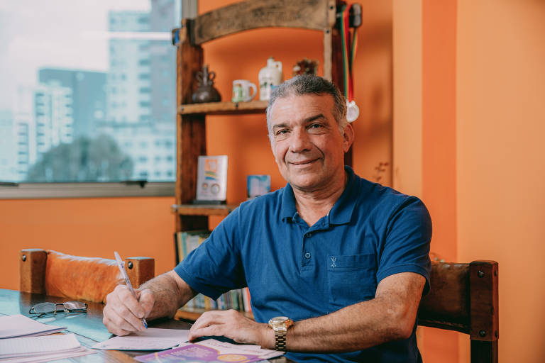 José Fernando Torres, 60, usuário da plataforma PAP (Pessoas Ajudando Pessoas)