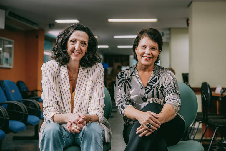 Sandra Godoi, 56 e Claudia Barchi, 52, idealizadoras da plataforma PAP (Pessoas Ajudando Pessoas)