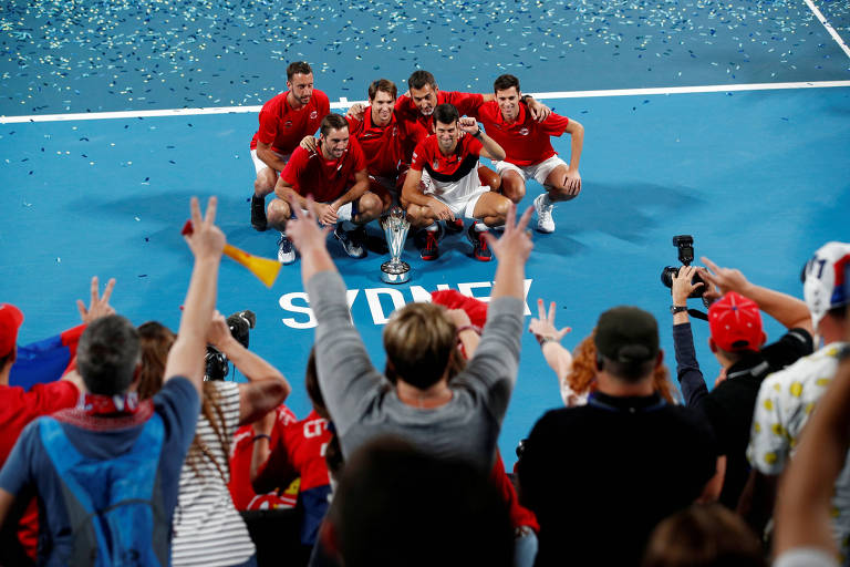 Sérvia de Djokovic vence Espanha de Nadal e conquista novo torneio
