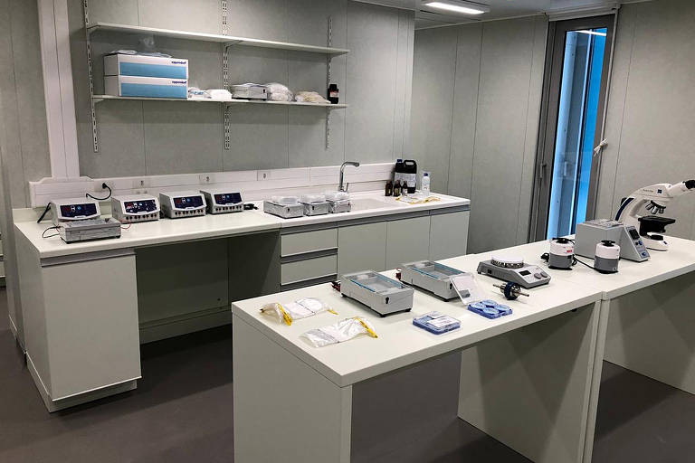 A base antártica Comandante Ferraz têm 17 laboratórios de pesquisa