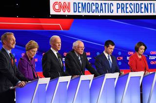 Sixth Democratic presidential primary debate