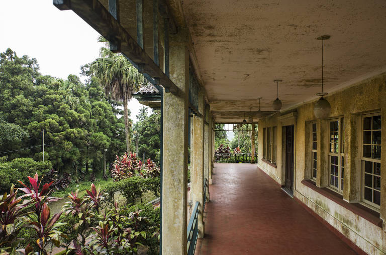 Casa de Visitas do Alto da Serra, construída em 1926, uma das atrações da trilha Caminhos do Mar