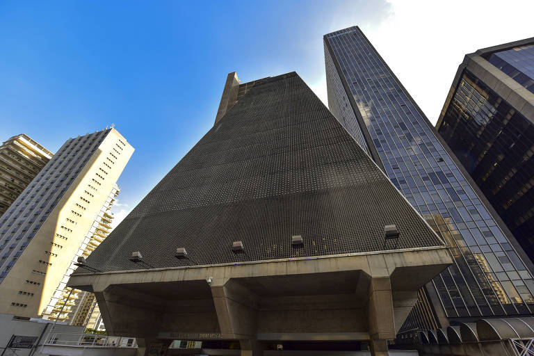 Fachada do prédio da FIESP (Federação das Indústrias do Estado de São Paulo), na avenida Paulista