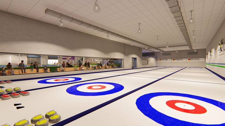 Arena Ice Brasil abre as portas com pistas de curling