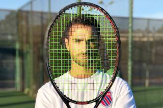 Noah Rubin, americano, criador da plataforma Behind The Racquet