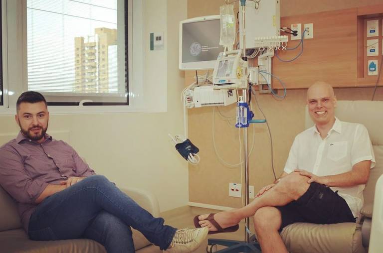 Eduardo Tuma visita no hospital o prefeito Bruno Covas; veja fotos de hoje
