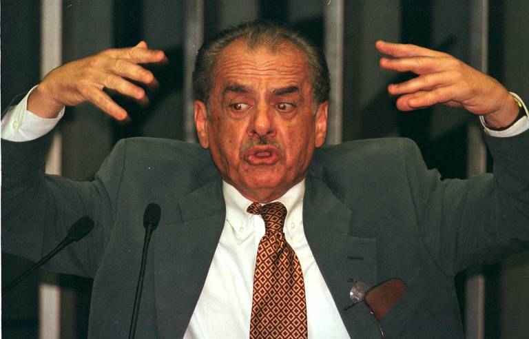Pedro Simon no Senado, em 1998