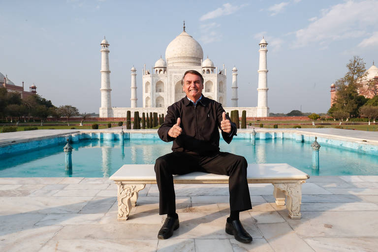 Jair Bolsonaro vai à Índia