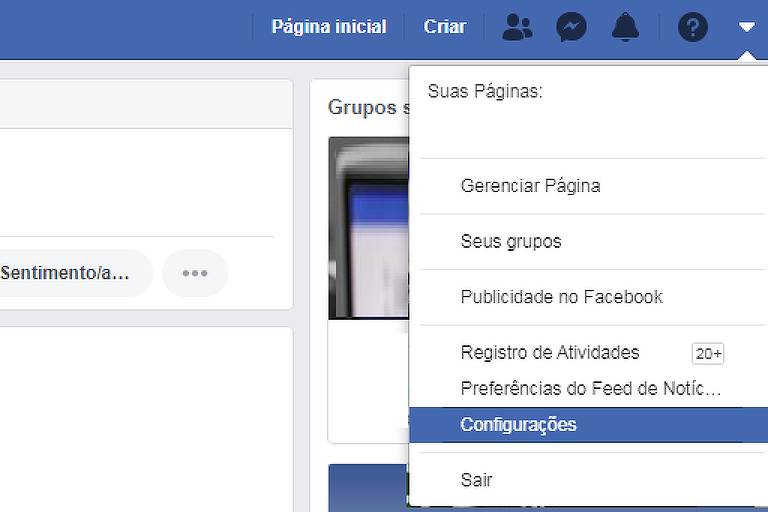 Facebook mostra como segue usuário, mesmo quando não conectado - 28/01/2020  - Tec - Folha