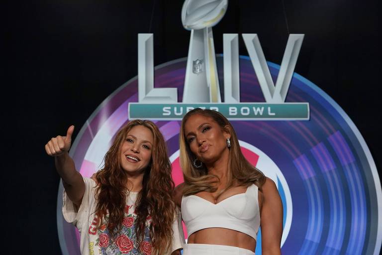 Super Bowl LIV com Jennifer Lopez e Shakira 