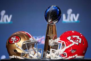 NFL Commissioner Roger Goodell Super Bowl Press Conference