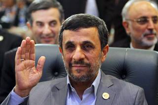 Iran?s President Mahmoud Ahmadinejad attends the Organisation of Islamic Cooperation (OIC) summit in Cairo