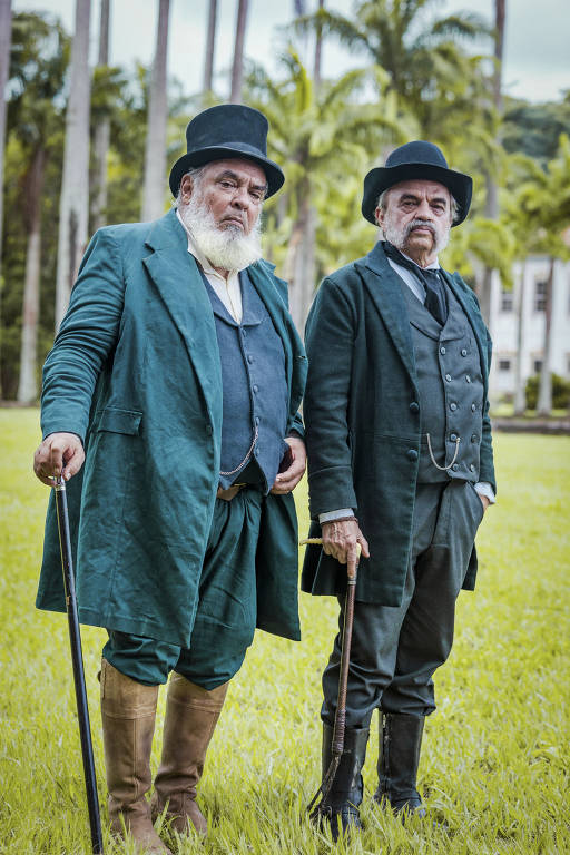Ambrósio ( Roberto Bomfim ) e Eudoro ( José Dumont )