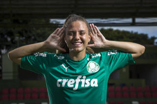 Entrevista com jogadoras do time feminino do Palmeiras.