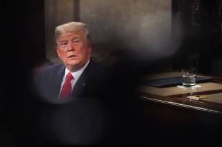 US President Donald Trump delivers the State of the Union address