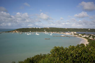 A view of Road Bay in Anguilla, Jan. 20, 2020, a British territory in the Caribbean. (Eric Rojas/The New York Times)