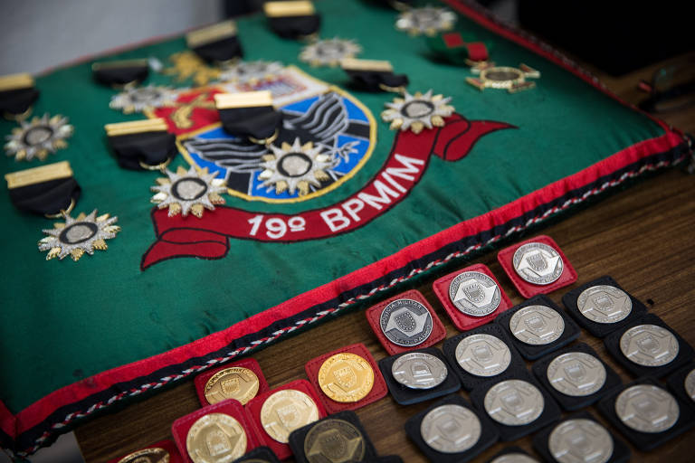 Evento do 19º Batalhão da PM-SP em templo da Igreja Universal do Reino de Deus na zona leste da capital