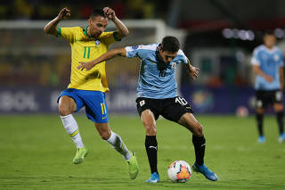 South American Olympic Qualifiers - Brazil v Uruguay
