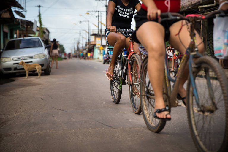 Bairro do Icuí, em Ananindeua (PA), um dos mais violentos da cidade, que fica na região metropolitana de Belém