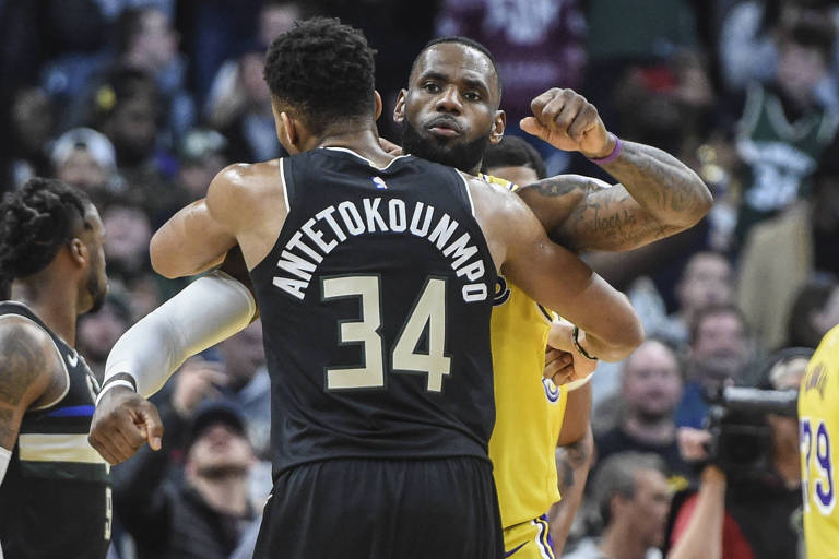 LeBron James e Giannis Antetokounmpo comandam os times do Jogo das Estrelas
