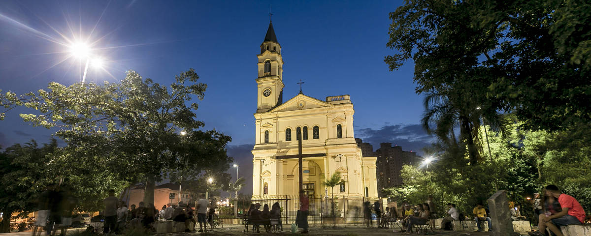 BR - Sao Paulo - SP - 13.01.2019 - REVISTA SAOPAULO - DESCUBRA SAO PAULO - Vista vista do Largo da Praça da Matriz da Freguesia do O. Foto: Keiny Andrade/Folhapress