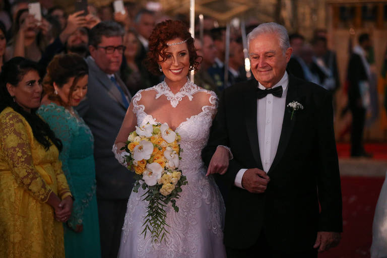 Casamento da Deputada Carla Zambelli com o coronel Aginaldo de Oliveira