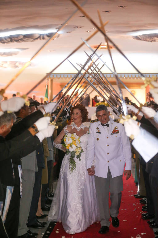 Casamento da Deputada Carla Zambelli com o coronel Aginaldo de Oliveira