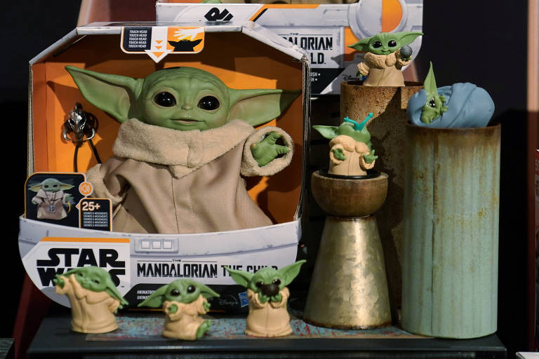 Bonecos de Baby Yoda da série 'The Mandalorian' da Disney chegam às lojas no próximo mês