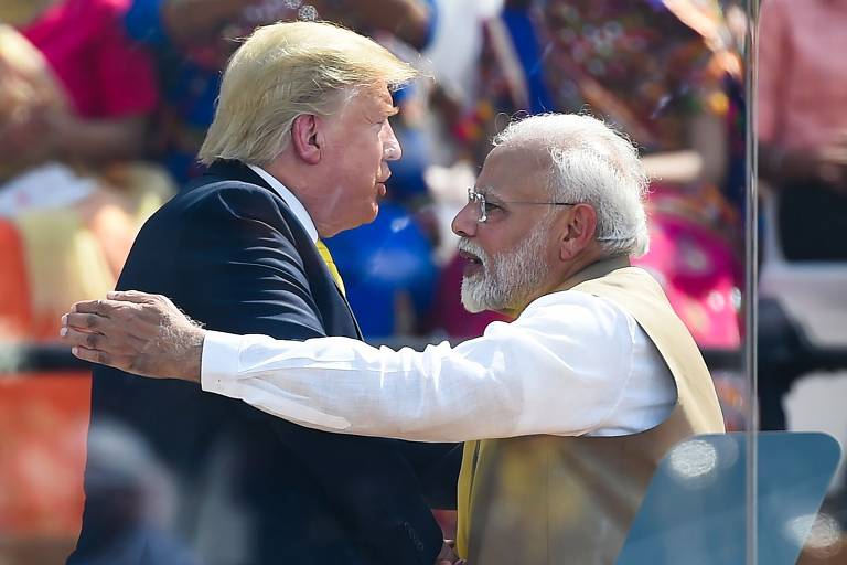 Trump visita a Índia