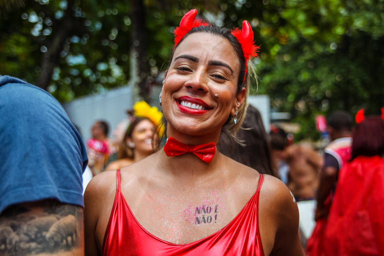 Desfile do bloco Corre Atrás ,no Leblon 