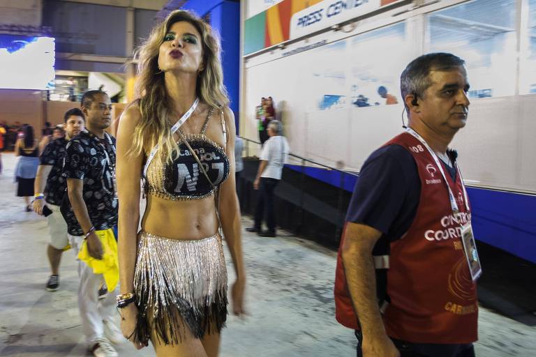 Camarotes do segundo dia de desfiles do Carnaval do RJ
