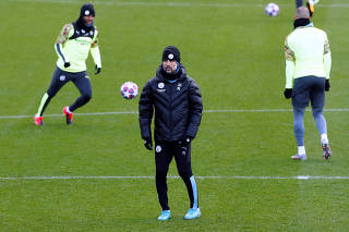 Champions League - Manchester City Training