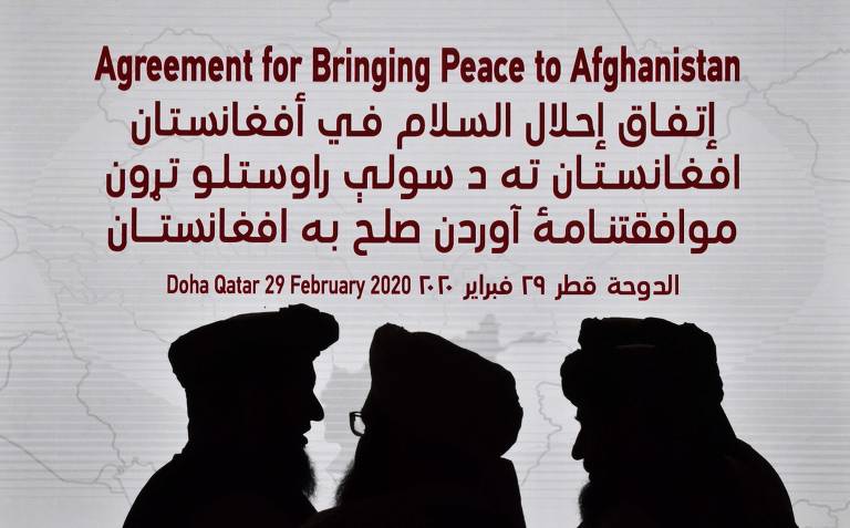 Acordo de paz entre Eua e Taleban