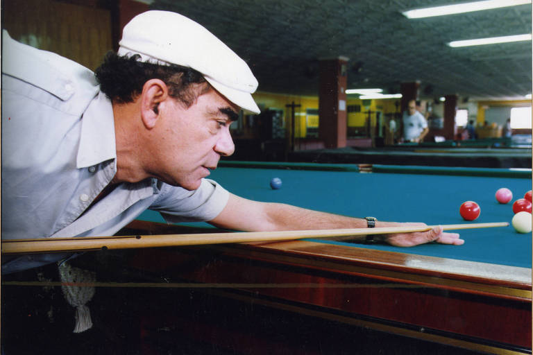 Morre Rui Chapéu, 80 anos, o maior jogador de sinuca do Brasil