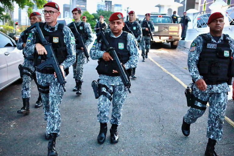 Paralisação de policiais no Brasil