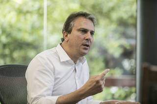Camilo Santana (PT), governador do Ceará, durante entrevista