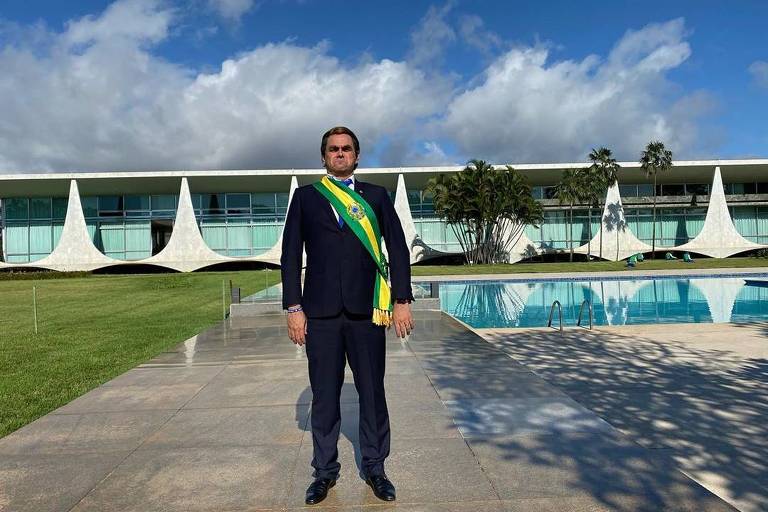 Márvio Lucio no Palácio da Alvorada (Brasília)