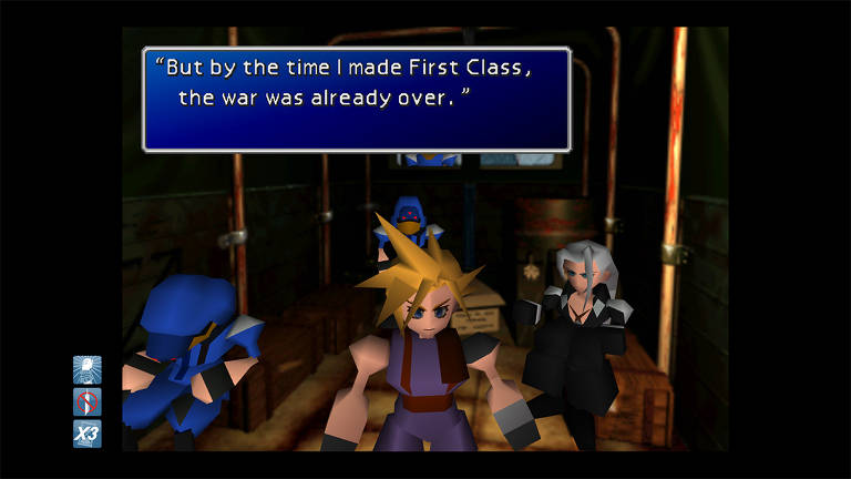 Veja cenas do game 'Final Fantasy 7', de 1997