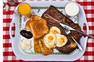 A recreation of Ted Bundy's last meal, by Henry Hargreaves. (Henry Hargreaves via The New York Times)