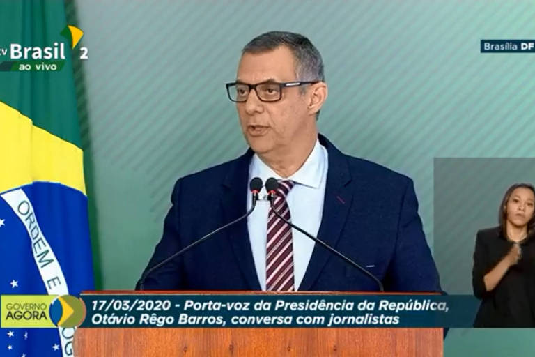 O porta-voz da Presidência da República, Otávio Rêgo Barros 