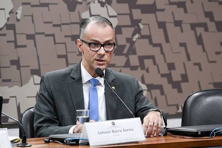 Antonio Barra Torres, presidente da Anvisa (Agência Nacional de Vigilância Sanitária)