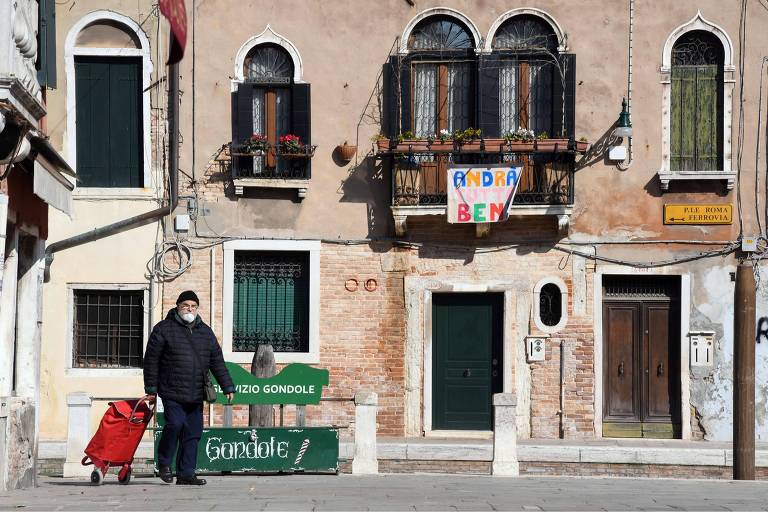Veja fotos da Itália durante quarentena contra o coronavírus