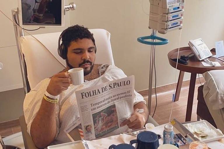 Após internação, Paulo Vieira falta ao Fora de Hora para descansar: 'Não quero, sou viciado em trabalho'