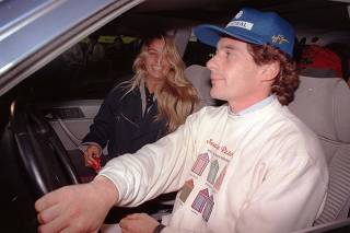 Ayrton Senna e Adriane Galisteu