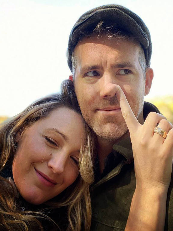 O casal Ryan Reynolds e Blake Lively