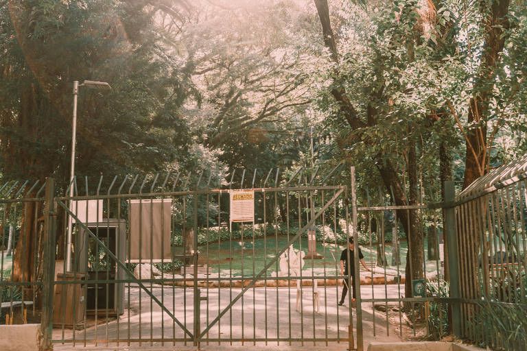 Arredores do Parque Buenos Aires, na Avenida Angélica