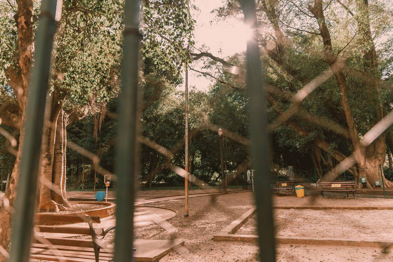 Arredores do Parque Buenos Aires, na Avenida Angélica
